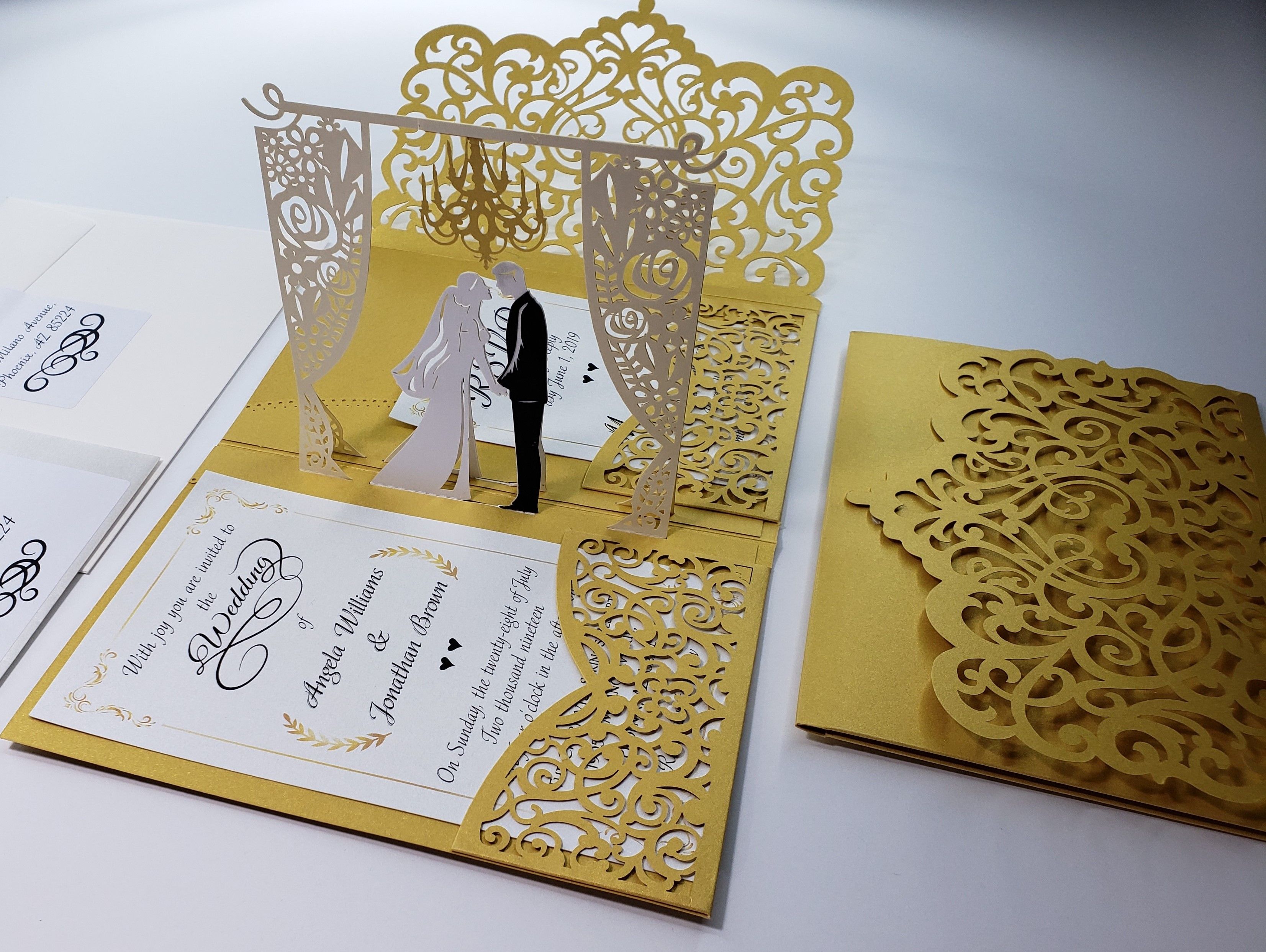 Beautiful Muslim Wedding Cards Designs For Wedding Season 2022